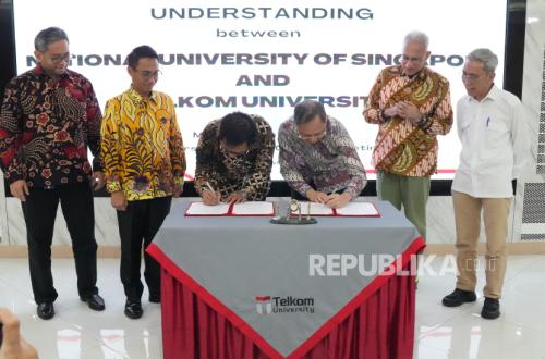 Kolaborasi Telkom University dan NUS Perkuat Ekosistem Talenta Digital dan Inovasi Global