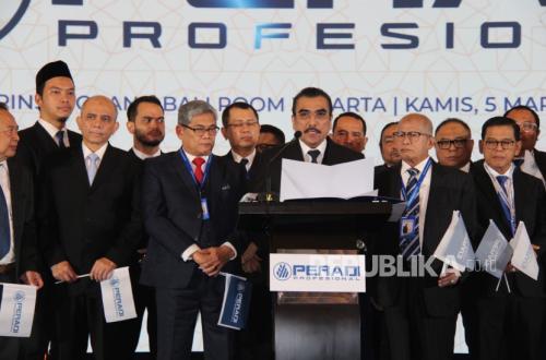 Peradi Profesional Resmi Dideklarasikan, Jadi Wadah Baru Advokat Indonesia