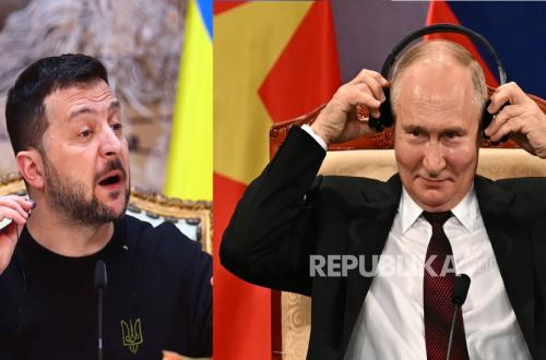 Zelensky Klaim Damai di Bulan Juni, Putin Balas dengan Hujan Drone dan Rudal