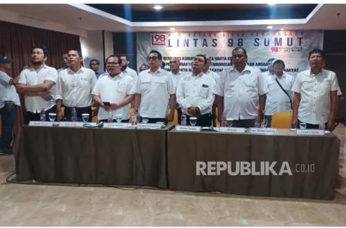 Dukung Program Strategis Pemerintah, Lintas 98 Sumut Sampaikan 8 Sikap Politik