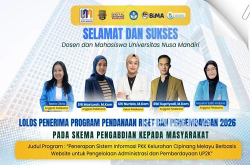 Lolos Hibah PkM 2026, UNM Digitalisasi PKK Cipinang Melayu Lewat Sistem Berbasis Website
