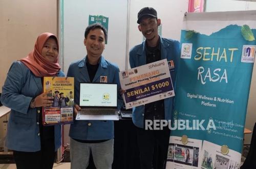 Pandu Gaya Hidup Sehat, Mahasiswa S2 UNM Ciptakan Startup Sehat Rasa dalam Satu Aplikasi