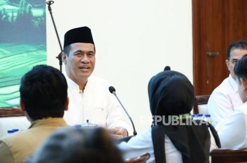 Mentan Amran dan Organisasi Kepemudaan Sepakat 'Gebuk' Pelaku Mafia Beras Fortifikasi