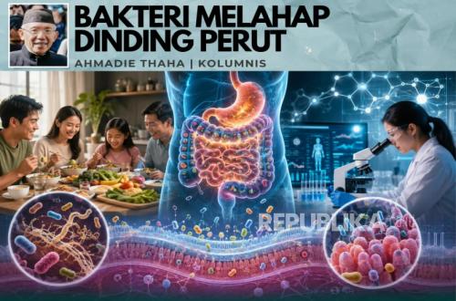 Mikroba Melahap Dinding Perut