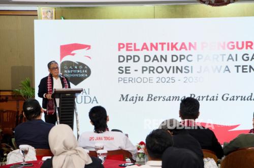 DPP Partai Garuda Instruksikan DPD dan DPC Se-Jawa Tengah Kawal Program Pemerintah