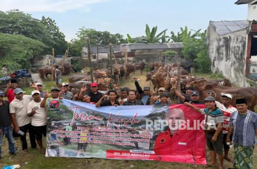 Salurkan 485 Sapi Qurban, PDIP Jatim Tekankan Kepedulian Sosial dan Solidaritas