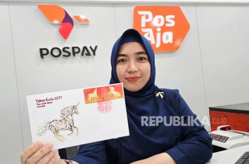 Sambut Imlek, Pos Indonesia Terbitkan Perangko Tahun Kuda