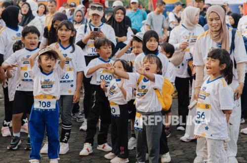 Tujuh Ratus Anak Ikuti Fun Run di Surabaya