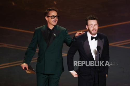 Reuni Avengers di Oscar 2026: Robert Downey Jr. Kasih Kado Nyeleneh ke Chris Evans
