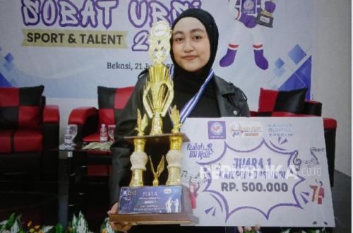 Mental Tangguh di Grand Final, Mahasiswi Jurusan Informatika Ini Sabet Juara UBSI Idol SoBiFest 2026