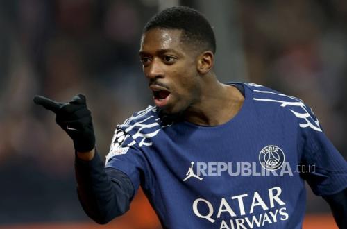 Dua Gol Dembele Hentikan Perjalanan di Liga Champions, tanpa Trofi Musim Ini