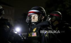 Polisi AS Ratakan Tenda Protes Pengunjuk Rasa Pro-Palestina 