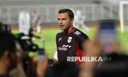 Emil Audero Relaxes Before Debut in Indonesia National Team Against China