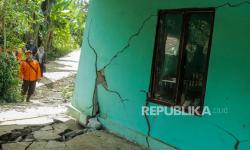34 Rumah di Cianjur Rusak Akibat Bencana Pergerakan Tanah