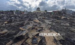 In Picture: Dilalap Si Jago Merah, Puluhan Rumah di Jambi Rata dengan Tanah