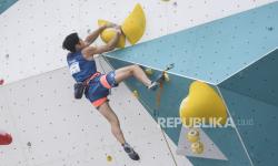 In Picture: Kualifikasi Lead Putra Kejuaraan Dunia Panjat Tebing