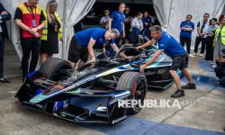 In Picture: Menengok Persiapan Ajang Balap Formula E World Championship