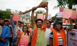 In Picture: Survei: Muslim India Diserang Lebih dari Satu Ujaran Kebencian Setiap Hari