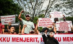 Pedagang Masih Menolak, Pramono Tetap Laksanakan <em>Groundbreaking</em> Pembangunan Taman Bendera Pusaka