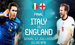  Final Euro 2020: Inggris versus Italia