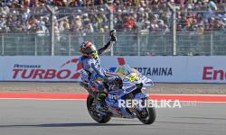 In Picture: Fermin Aldeguer Menangi Seri Balapan MotoGP Indonesia 2025