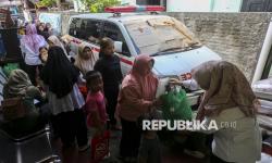 In Picture: Cegah Stunting, DKP3 Kota Serang Bagikan Beras Nutrisi Zinc Tinggi