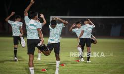Jelang Lawan Singapura, Timnas AFF U-16 Gelar Latihan 