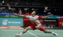 Ginting Susah Payah Lolos ke Babak 16 Besar Malaysia Masters 2022