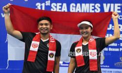 In Picture: Ganda Campuran Indonesia Raih Emas SEA Games Vietnam