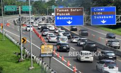 Antisipasi Kepadatan, Rekayasa <em>Contraflow</em> Diterapkan di Tol Jagorawi Arah Puncak