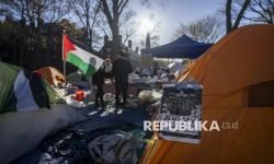 Tolak Investasi Zionis, Aktivis Pro Palestina Kembali Gelar Perkemahan di Cambridge