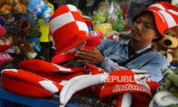 Penjualan Atribut Timnas Sepak Bola Indonesia Meningkat