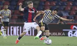 Drama 6 Gol Bologna vs Juventus Berakhir Imbang