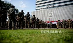In Picture: Apel Penyegelan Holywings di Balai Kota DKI Jakarta