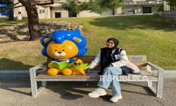 Mahasiswa Universitas Muhammadiyah Malang (UMM), Elrosa Nadia Sukmaningtyas mengikuti program pertukaran pelajar Indonesian International Student Mobility Awards (IISMA) di Hanyang University (HYU). Humas UMM