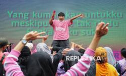 In Picture: Aksi Menghibur Jirayut di Event Jakarta Mothers Day 2024