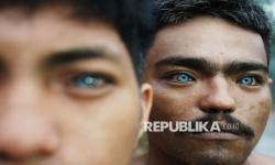 In Picture: Pesona Mata Biru Suku Buton 