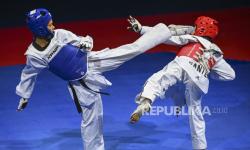 Final Taekwondo Kyorugi Under 46 Kg Putri PON XX Papua