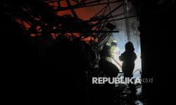 Saksi Ungkap dari Mana Api Kebakaran Pasar Taman Puring Berasal