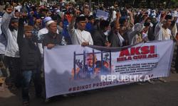 In Picture: Aksi Unjuk Rasa Memprotes Pembakaran Alquran