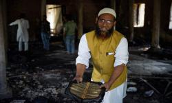 In Picture: Madrasah Dibakar di India, 4.500 Buku Hangus