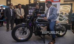 Prototipe Motor Listrik Rancangan Ridwan Kamil di Ajang WJIS 2022