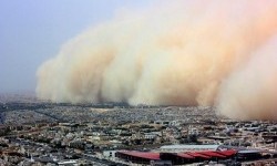Badai Pasir Selimuti Ibu Kota Riyadh