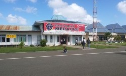 Ilustrasi. Bandara Internasional Mopah di Merauke, Papua.