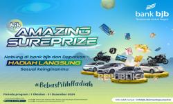 Bank Bjb Hadirkan Program Amazing SurePrize, Tempatkan Dana Bisa Dapat Hadiah