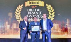 Dukung Transaksi Non Tunai, Bank DKI Raih Penghargaan Digital Brand