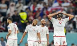 In Picture: Laga Terakhir Grup D Kemenangan Tunisa atas Prancis Terasa Pahit
