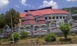 Salah satu sudut Universitas Cendrawasih, Jayapura, Papua.