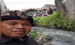 Sidak Pencemaran Citarum, Dedi Mulyadi Minta Bangunan yang Buang Limbah Ditertibkan