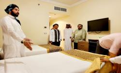 Tinjau Hotel Jamaah Haji di Madinah, Menag: Dekat Nabawi dan Kondisi Siap